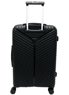 ROWER Luggage Set Expandable Travel Bag Trolley 3 Pieces Set With Spinner Wheels & Lock (20/24/28 Inches)  - Image 3