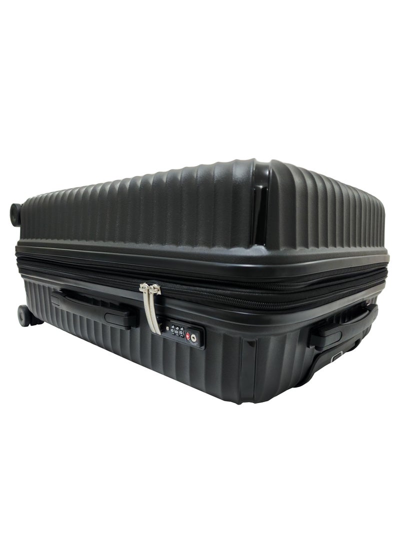 ROWER Luggage Set Expandable Travel Bag Trolley 3 Pieces Set With Spinner Wheels & Lock (20/24/28 Inches) - Image 4