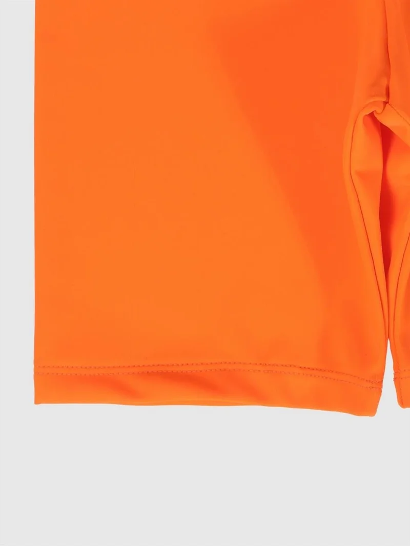 Yhh Kids Fit Sports Children's Short Tights Bright Orange