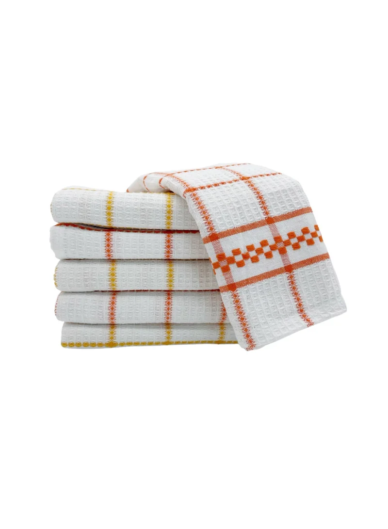 1Chase Premium Kitchen Towels ,Honeycomb Pattern Pack Of 6 (46 x 72 CM )…
