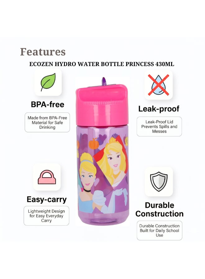 Disney Princess Ecozen Water Bottle 430Ml Hydro - Image 5