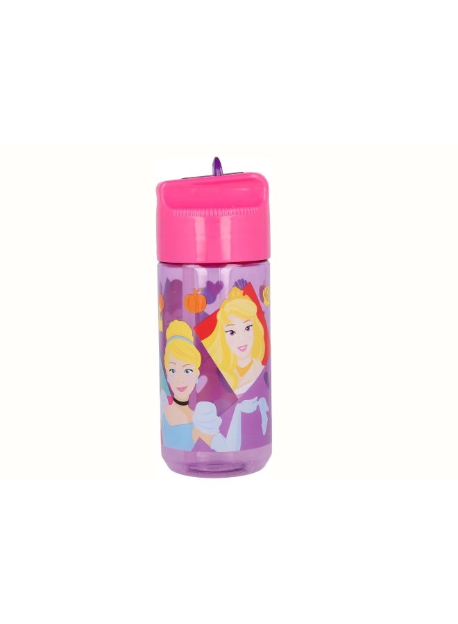 Disney Stor Princess Ecozen Hydro Water Bottle for Kids – 430ml BPA-Free Leakproof Sipper Bottle with Durable Ecozen Material, Lightweight School Water Bottle for Daily Hydration, Travel & Outdoor Use - Image 1