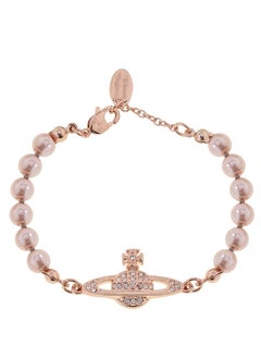 Rose Gold Saturn Coffee Beads