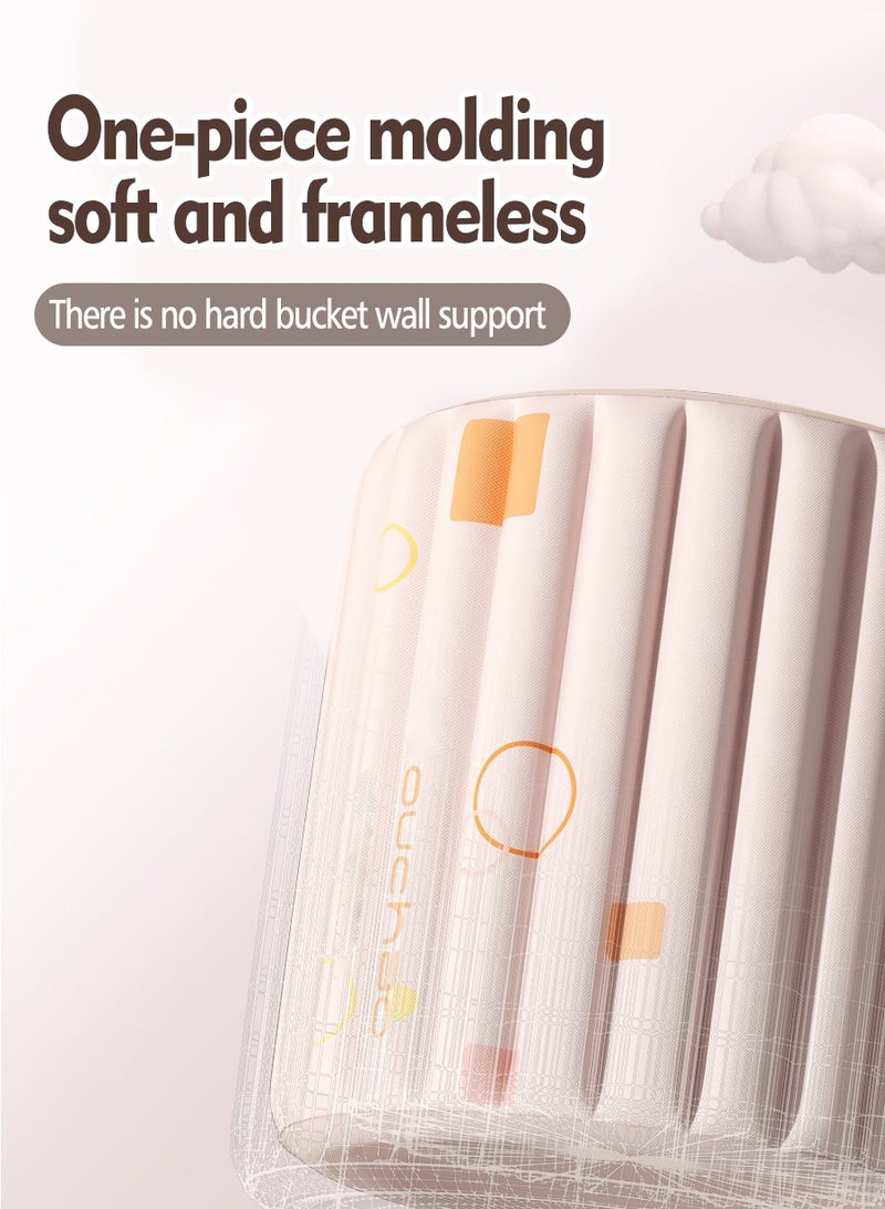 Self-Inflating Bathtub — Features one-touch automatic inflation, a detachable air pump, and easy foldable design. Ideal for compact spaces, this immersive spa tub offers a large soaking experience for home use. - Image 5