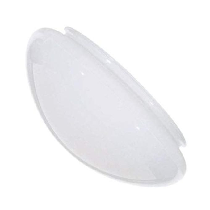 Satco 50-330 9.5-Inch Replacement Mushroom Glass Shade, 7-7/8 Inch Fitter, White (50/330) - Image 1
