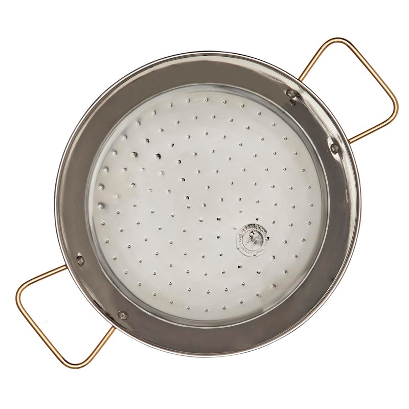 Garcima 10-Inch Stainless Steel Paella Pan, 26cm - Image 5
