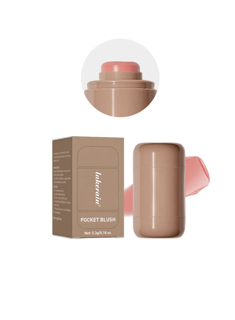 lakerain Creamy Blush for Buildable Color | Soft & Velvety Texture | Long-Lasting, Luminous Finish | Hydrating & Blendable | Natural Glow for All Skin Types - Image 1