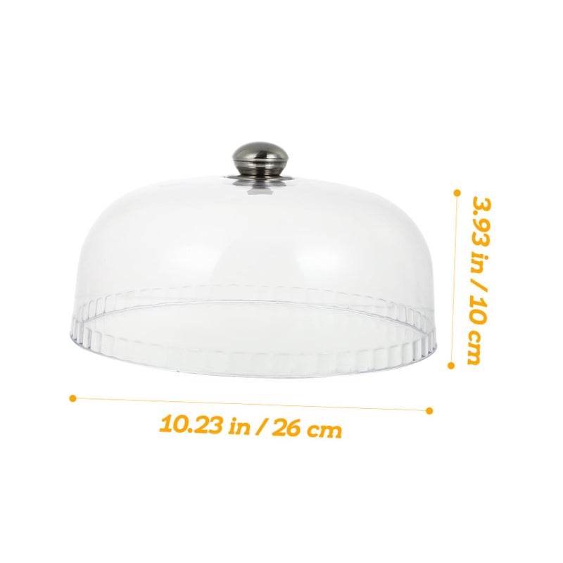 Transparent Cake Dome Cover for Desserts and Snacks Food Protector - Image 3