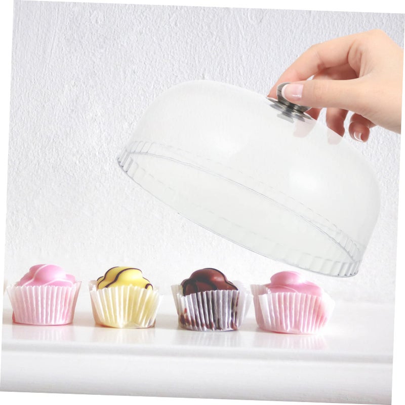 Transparent Cake Dome Cover for Desserts and Snacks Food Protector - Image 4