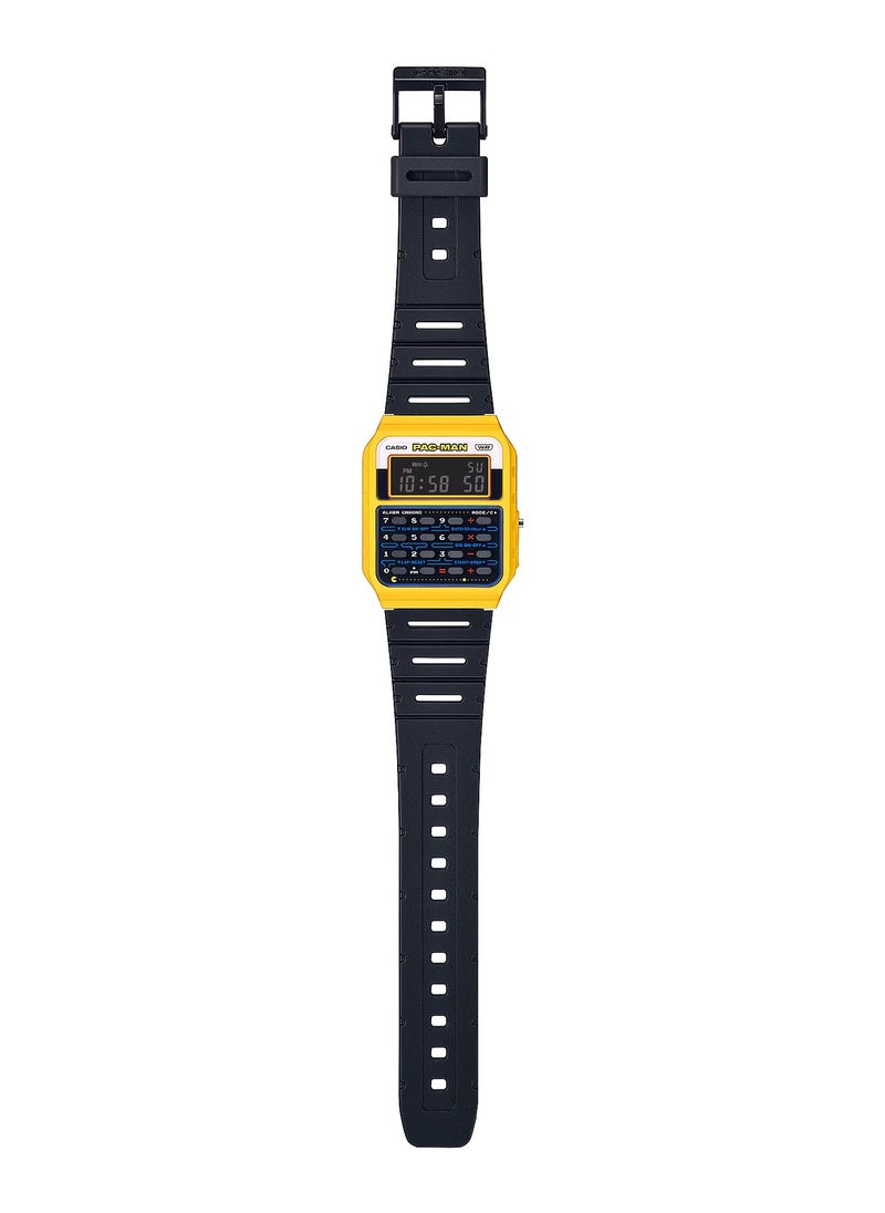 CASIO Calculator Pac Man Edition Digital Resin Band Watch CA-53WPC-1B  - Image 3