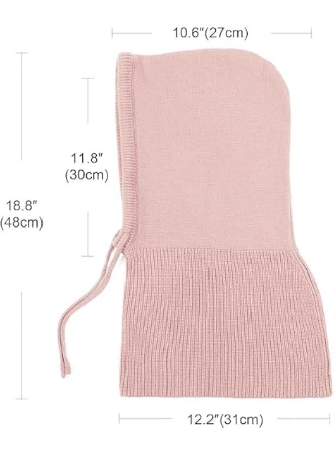 ChicAbode قبعة وشاح بغطاء للرأس، قبعة شتوية مع غطاء للرقبة، قبعة بالاكلافا نسائية مع رباط، قبعات شتوية دافئة للنساء والرجال لممارسة الرياضة في الهواء الطلق - Image 5