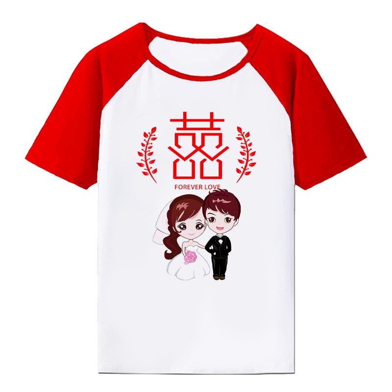 Best man brothers team, wedding atmosphere group, clothes, wedding ceremony, short-sleeved wedding ceremony, creative DIY funny wedding T-shirt - Image 1
