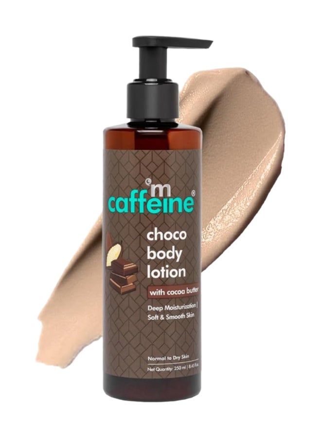 MCaffeine Choco Body Lotion For Deep Moisturization 250Ml  - Image 1
