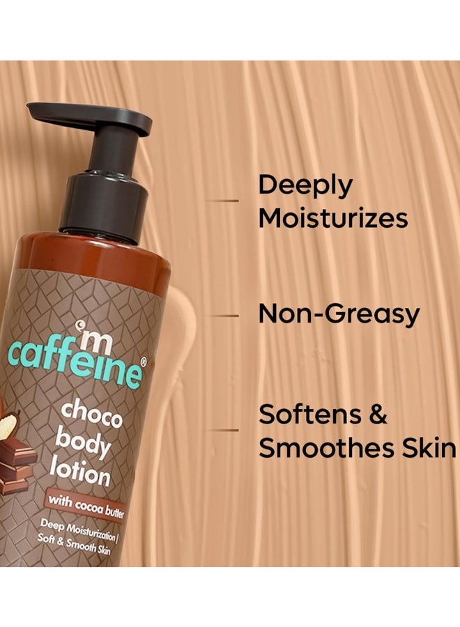 MCaffeine Choco Body Lotion For Deep Moisturization 250Ml  - Image 4