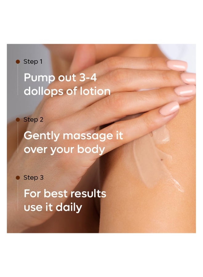 MCaffeine Choco Body Lotion For Deep Moisturization 250Ml  - Image 3
