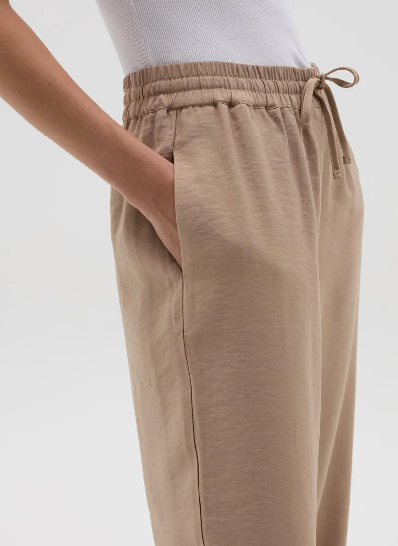Ovs Fluid Trousers With Drawstring