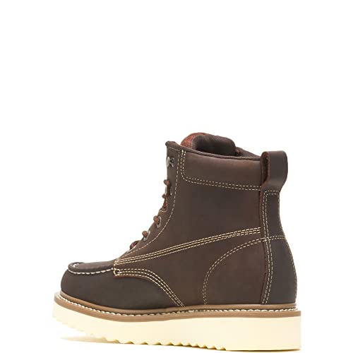 Wolverine mens Loader 6" Wedge Boot, Brown, 10 X-Wide US - Image 3