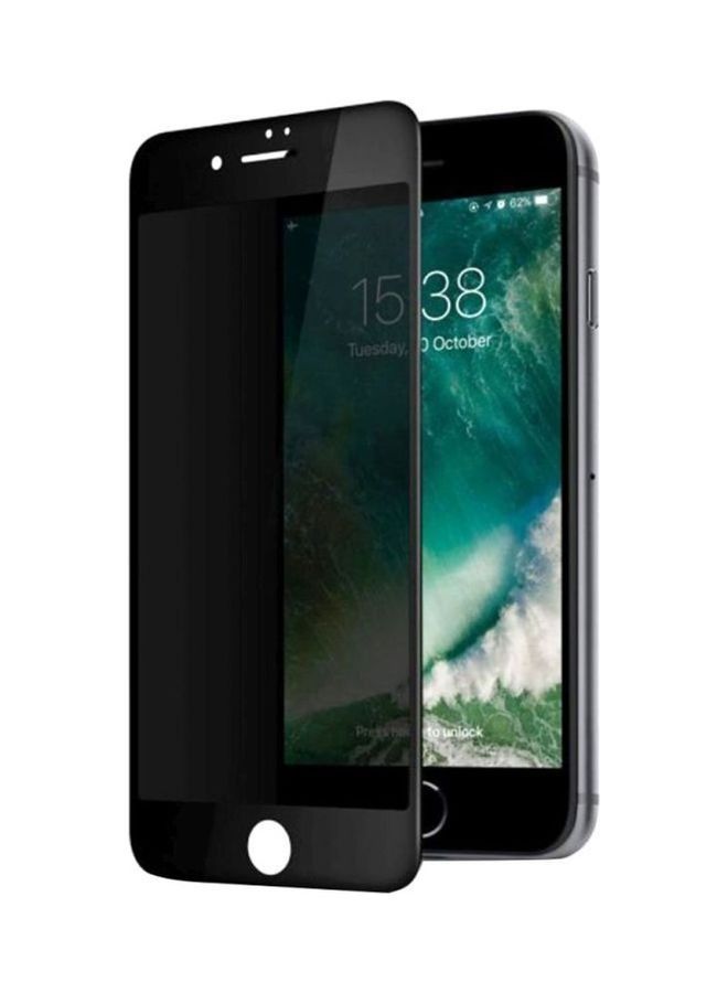 BORTONY Tempered Glass Screen Protector For Apple iPhone 6 Plus Black - Image 1