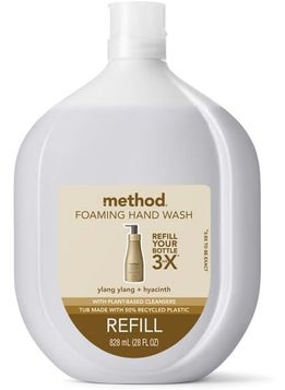 Method Method Foaming Hand Soap Refill Ylang Ylang  Hyacinth Biodegradable Formula 28 Fl Oz Pack of 1 