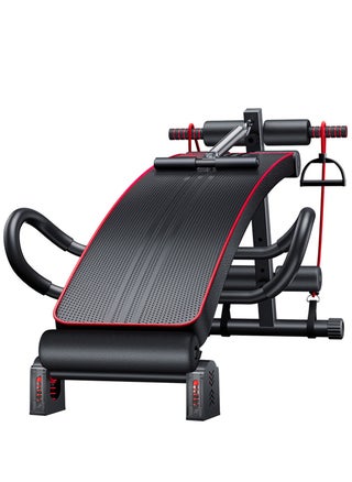 Sit-up Weight Bench Adjustable Sit-up Bench Maximum Load Capacity 150KG With Large Armrests Headrest Used For Abdominal Curl Exercises Attached To Body And Back Push-ups Rope Exercises Power Springs - pzsku/ZA3C97F1E9D46083BC794Z/45/_/1698140010/4be73fff-3802-4d4e-b138-34562adcb985