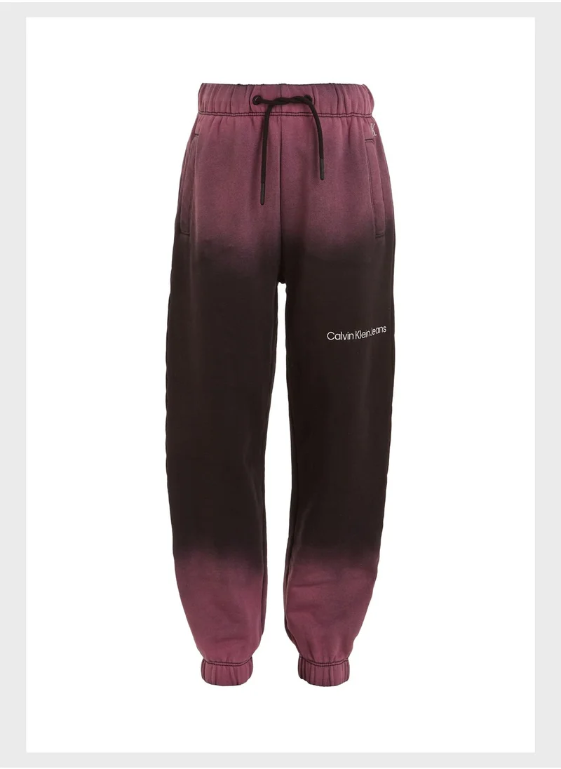 Calvin Klein Jeans Kids Cuffed Sweatpants