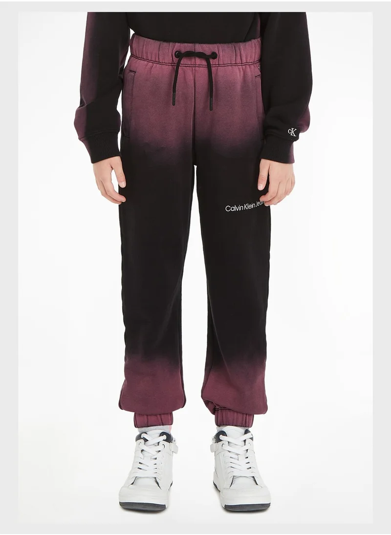 Calvin Klein Jeans Kids Cuffed Sweatpants