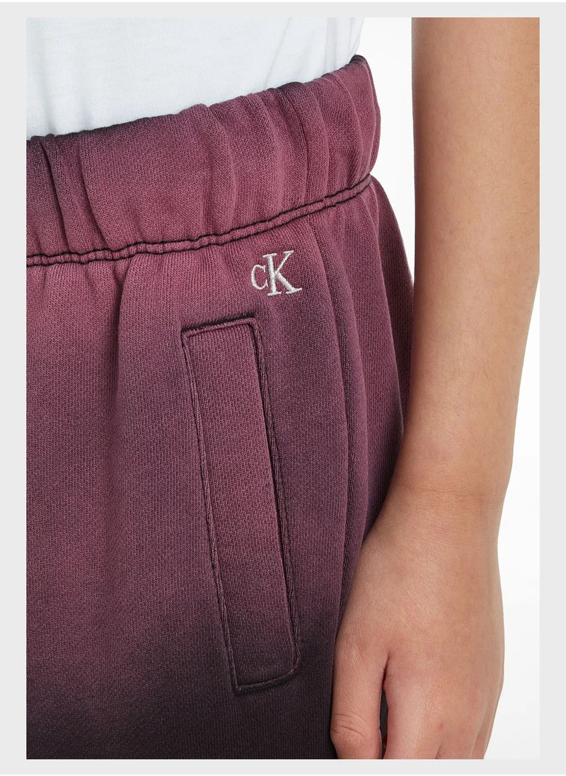 Calvin Klein Jeans Kids Cuffed Sweatpants