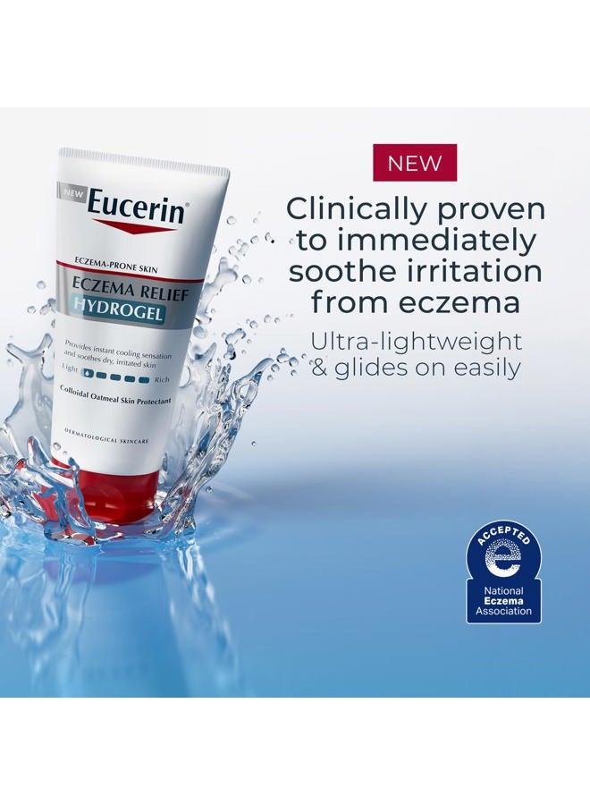Eucerin Eczema Relief Hydrogel for Dry, Itchy, Eczema-Prone Skin, Fragrance Free and Steroid Free Body Moisturizer for Dry Skin, 5 Fl Oz Tube - Image 2