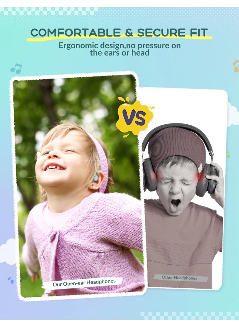 آيكليفير سماعات رأس لاسلكية مريحة وخفيفة الوزن للأطفال - Image 2