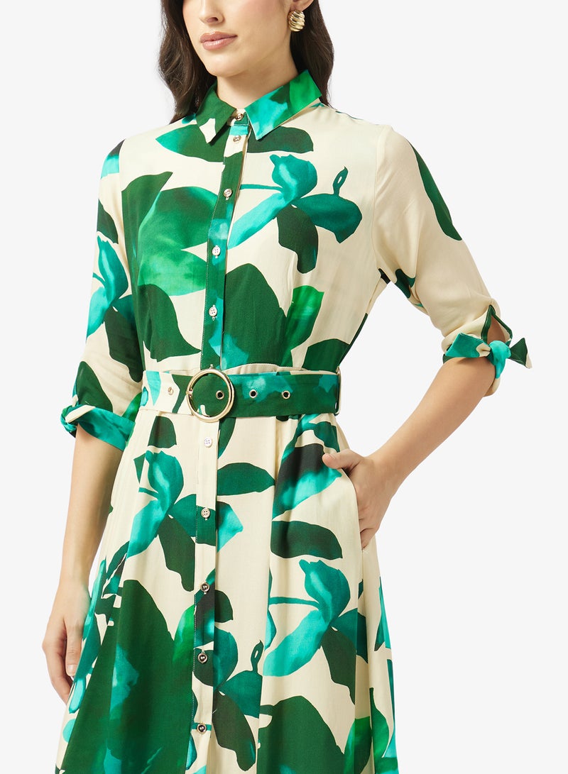 Style Cheat Daphne Print Dress - Image 3