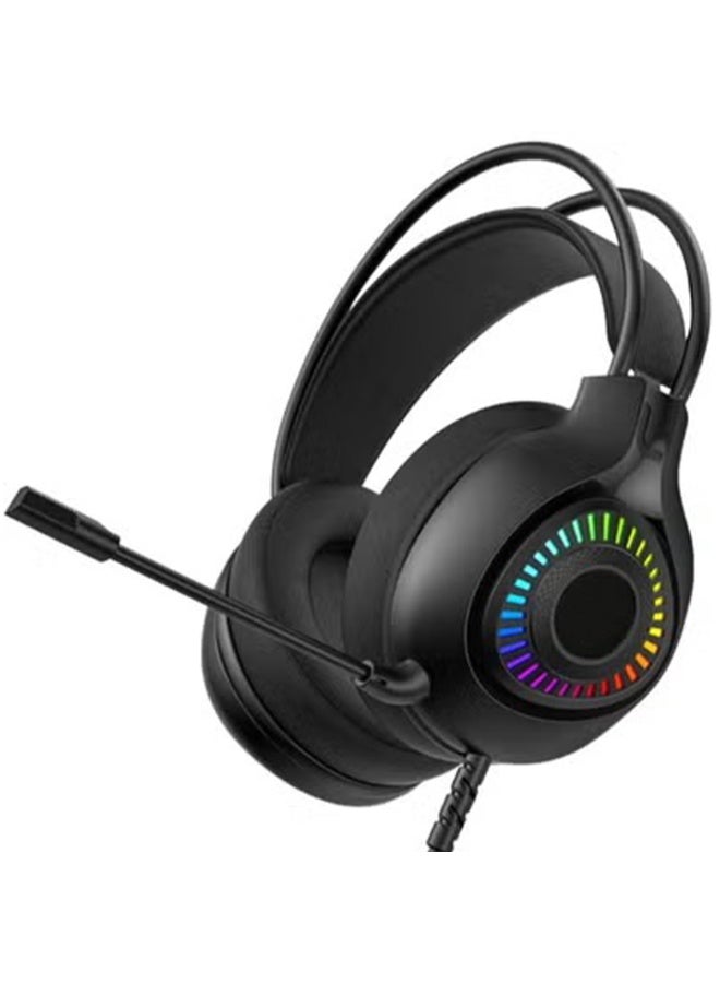 جيرتك سماعة رأس احترافية للألعاب HG01، سماعات رأس سلكية 3.5 ملم بصوت محيطي مع ميكروفون مانع للضوضاء لأجهزة PS4 وPS5 والكمبيوتر الشخصي وMac، تصميم مريح وخفيف الوزن لتجربة ألعاب غامرة - Image 1