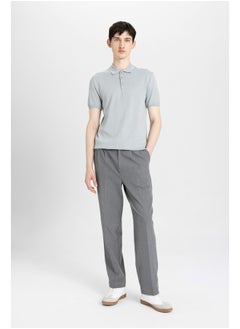 DeFacto Man Smart Casual Slim Fit Polo Neck Short Sleeve Tricot Polo T-Shirt  - Image 4