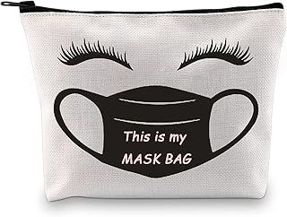 G2TUP G2TUP Mask Storage Case Novelty Mask Holder Clean Mask Keeper This is My Mask Bag (This is My Mask Bag)  - Image 1