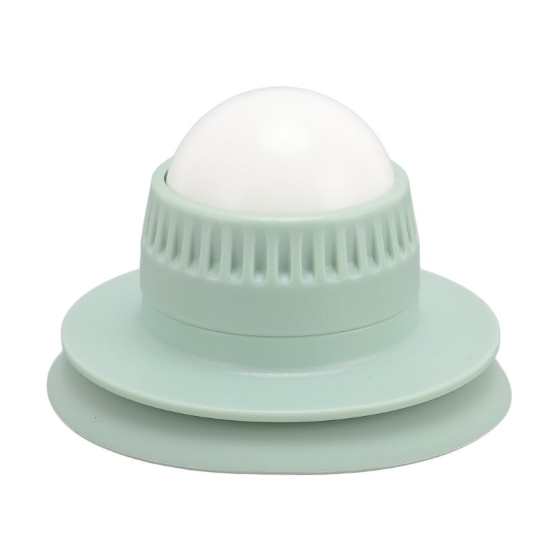 Massage Roller Ball: 360 Degree Rolling Resin Silicone ABS Portable - Suction Cup Mountable Accurate Massage Muscle Roller for Home Office Gym Muscle Recovery Pain Relief - Image 1