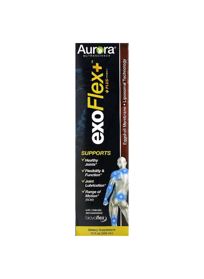 Aurora Nutrascience - Aurora Nutrascience, Exo Flex + Vitamin C, 10 fl oz (300 ml) - Image 1