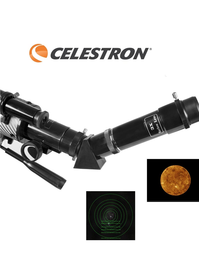 Celestron - Telescope Travel Scope Case 60 DX with Smartphone Adapter and Free ECLIPSMART SOLAR Filter | Contains free astronomy software and a product-specific download eBook - Image 1