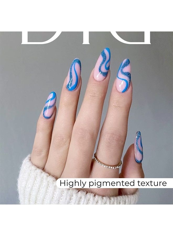 DIDIER LAB – Gel Polish Brillant No 19 – Professional Manicure Pedicure Nail Gel Polish with Sparkling Platinum Hue –Light Reflective Shimmer - Rich Pigment for Complete Nail Coverage – UV LED Lamps - Image 3