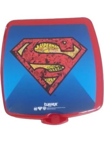 5 دي ام Licensed Superman Plastic Lunch Box