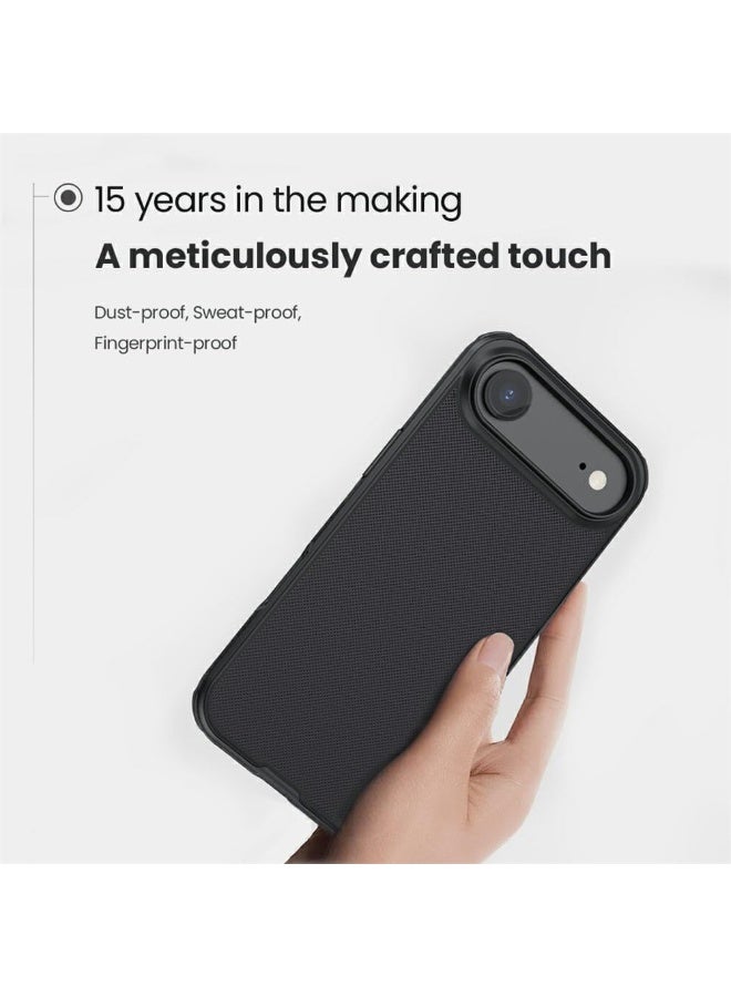 Nillkin Case for Iphone 17 Air 2025 Super Frosted Shield Pro Hard Back Soft Border Shock Absorb Cover Raised Bezel Camera Protect PC ASSORTED Color Iphone Air Black - Image 2