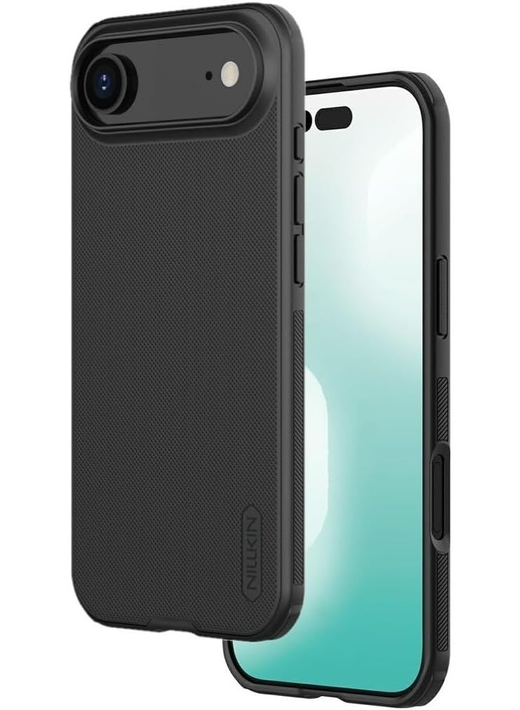 Nillkin Case for Iphone 17 Air 2025 Super Frosted Shield Pro Hard Back Soft Border Shock Absorb Cover Raised Bezel Camera Protect PC ASSORTED Color Iphone Air Black - Image 1