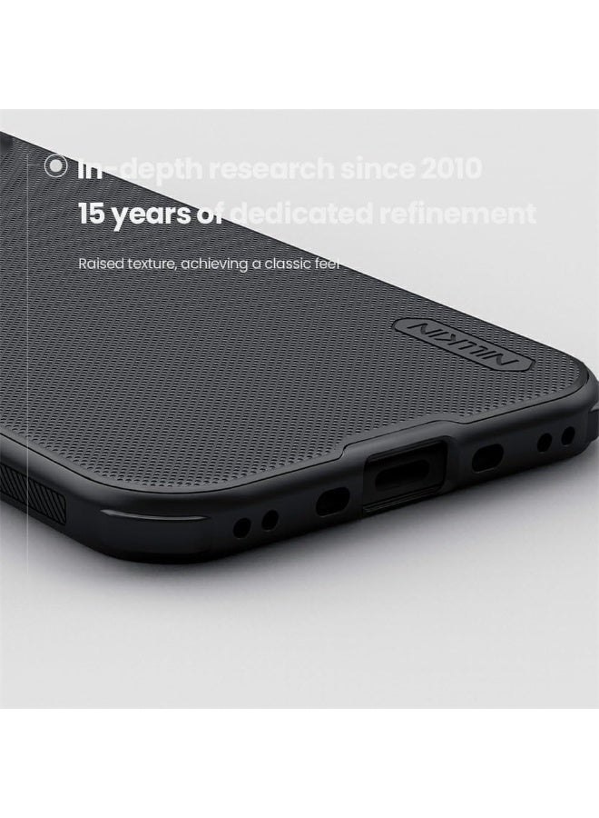 Nillkin Case for Iphone 17 Air 2025 Super Frosted Shield Pro Hard Back Soft Border Shock Absorb Cover Raised Bezel Camera Protect PC ASSORTED Color Iphone Air Black - Image 3