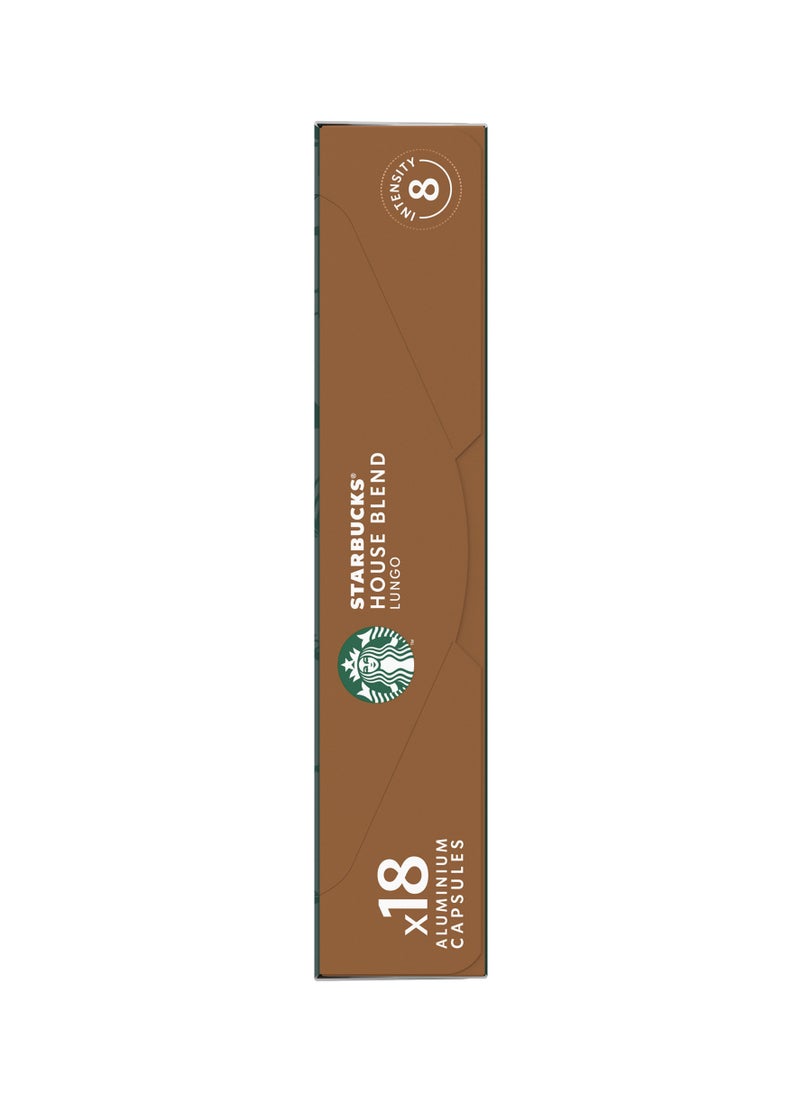 Starbucks House Blend Lungo By Nespresso 18 Capsules (103g)  - Image 5