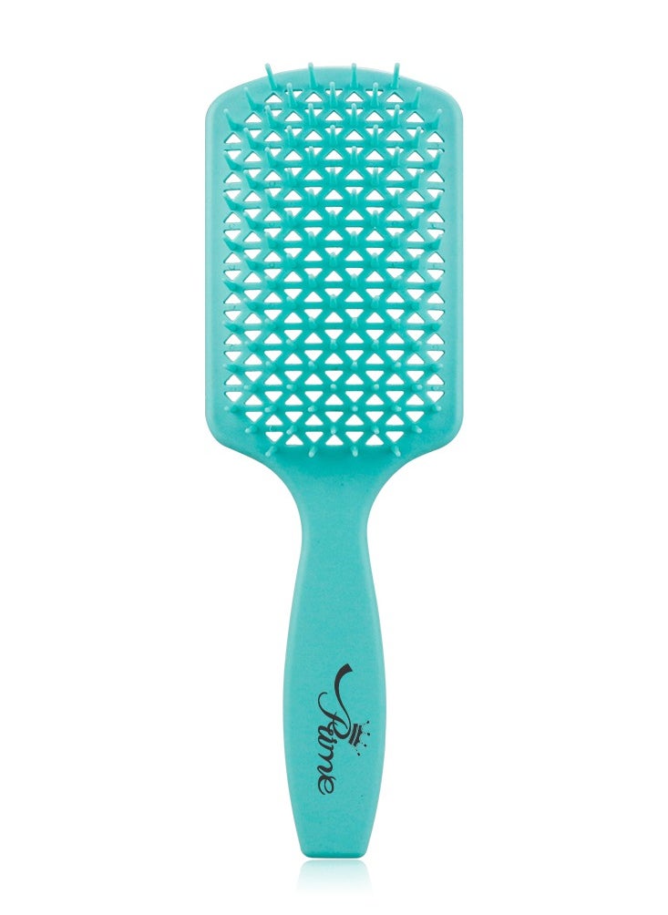 Prime HairBrush for Wet Curly Detangling Hair Scalp Massage Comb Easy to Clean Comb Blow Dry Styling Curling Straightening Tools for Salon Home Use  - Image 1