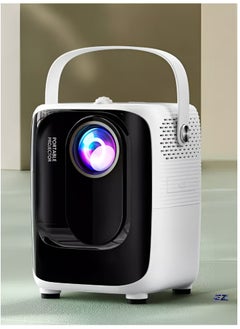Portable Mini Projector Android Smart Projector | 1920x1080P Multimedia Projector | 8000 Lumens, 5G WiFi, Bluetooth | 100 Inch Screen, Home Cinema Projector | Model S10