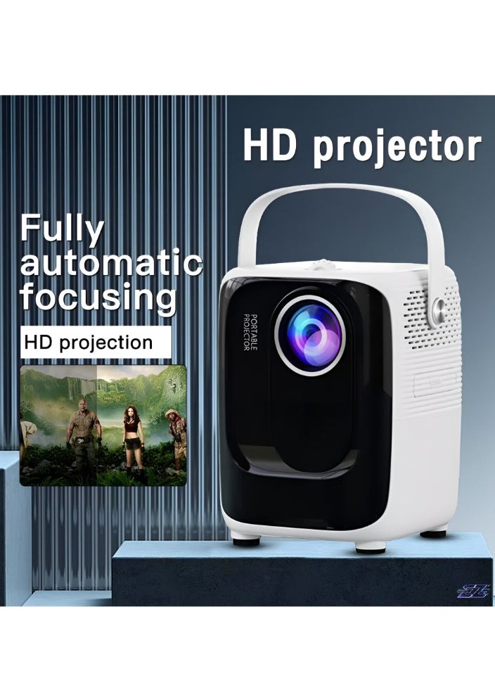 ELTRAZONE - Portable Mini Projector Android Smart Projector | 1920x1080P Multimedia Projector | 8000 Lumens, 5G WiFi, Bluetooth | 100 Inch Screen, Home Cinema Projector | Model S10 - Image 1