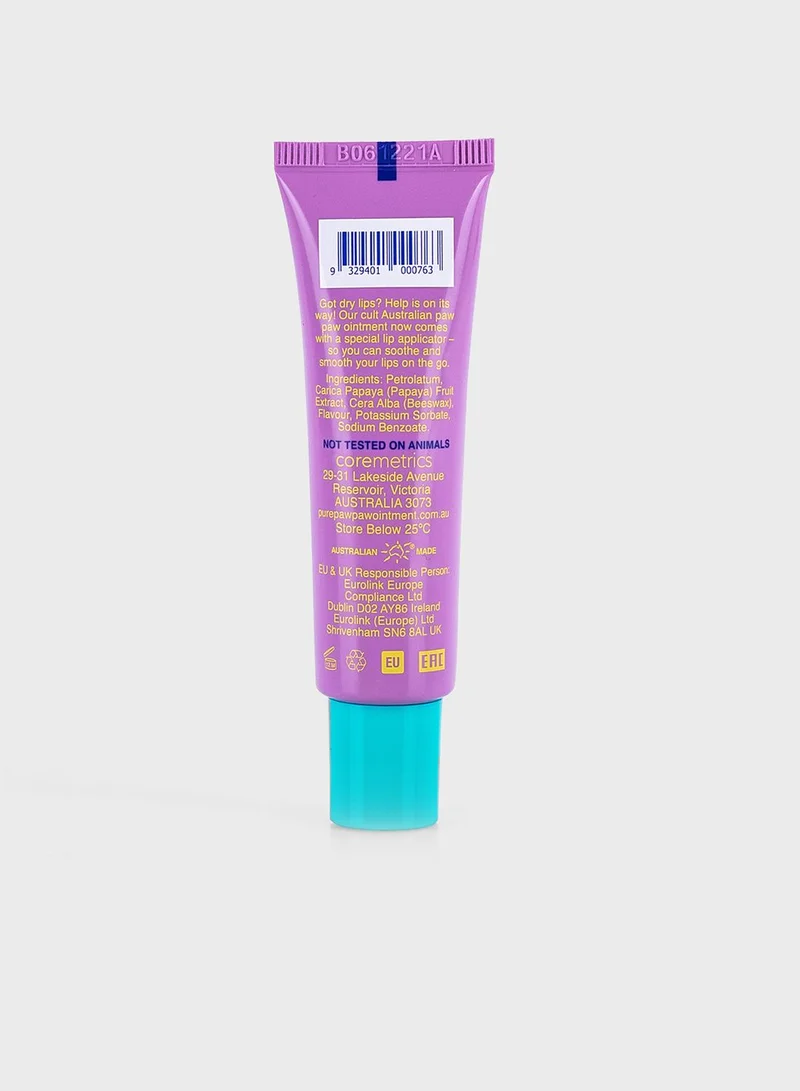 Paw Paw PureÂ PawÂ PawÂ Ointment -Blackcurrant. New Lip Applicator Size - 15G