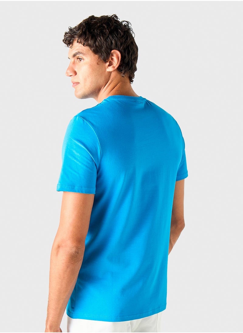 SP Characters - Printed Crew Neck T-Shirt - Image 1