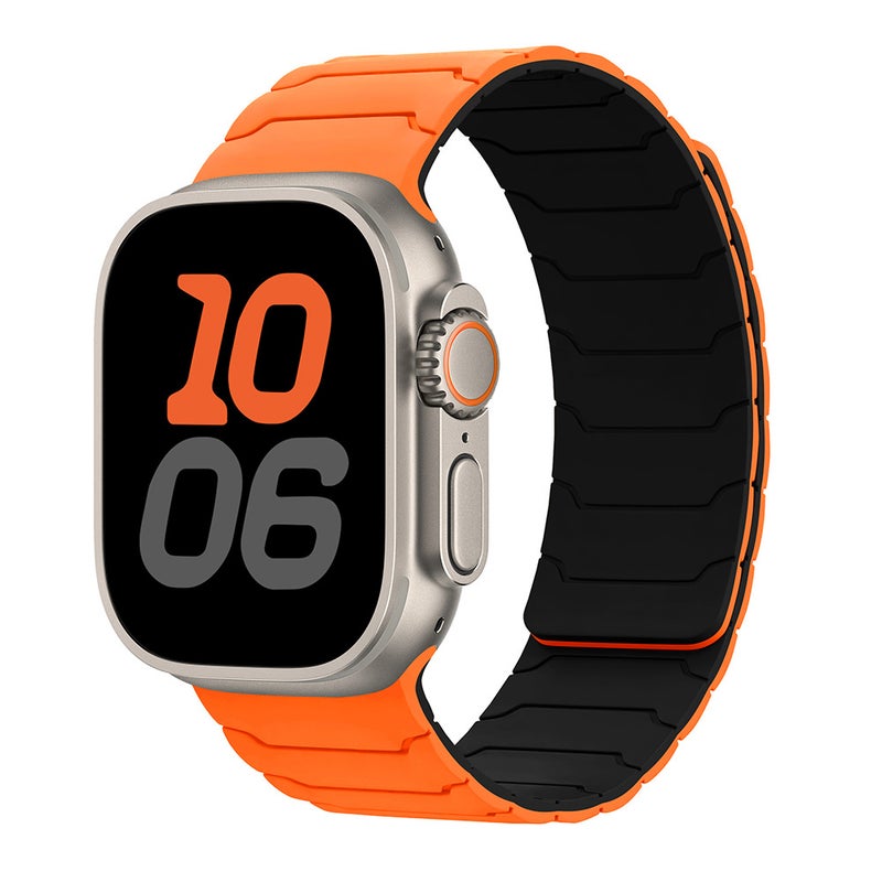 Silicone Magnetic Watch Band for Apple Watch 1-11/Ultra 3/SE - Image 5