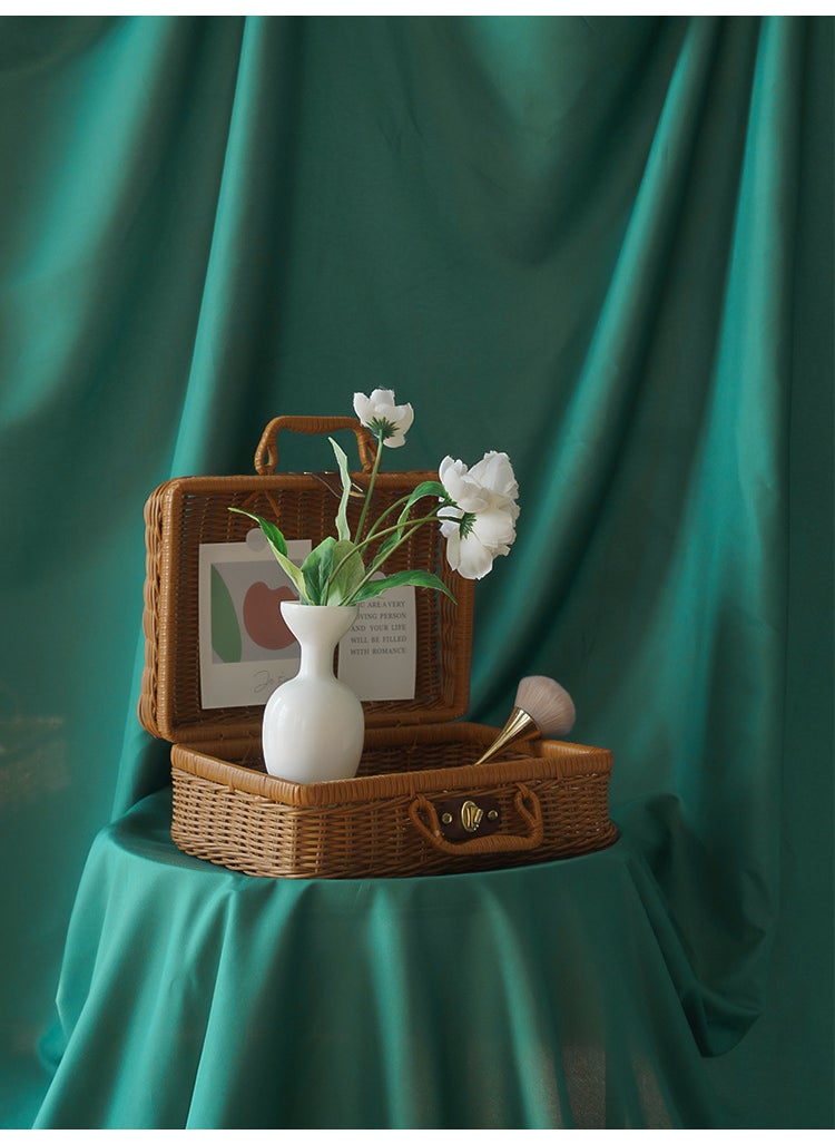 Generic - Premium Photography Backdrops INS Style in Black and WhiteDark Green 2x 2.4 m is suitable for shooting small scenes and sending 4 unmarked nails + clips. Dark Green 2x 2.4 m is suitable for shooting small scenes and sending 4 unmarked nails + clips. - Image 1