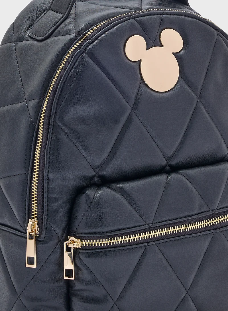 اس بي كاركترز Minnie Mouse Accent Zip Over Backpack
